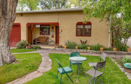 Office and Studio with Patio Table
